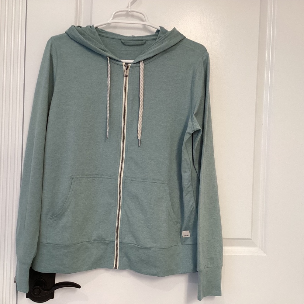 Vuori halo performance zip up hoodie size M/L - Picture 5 of 7